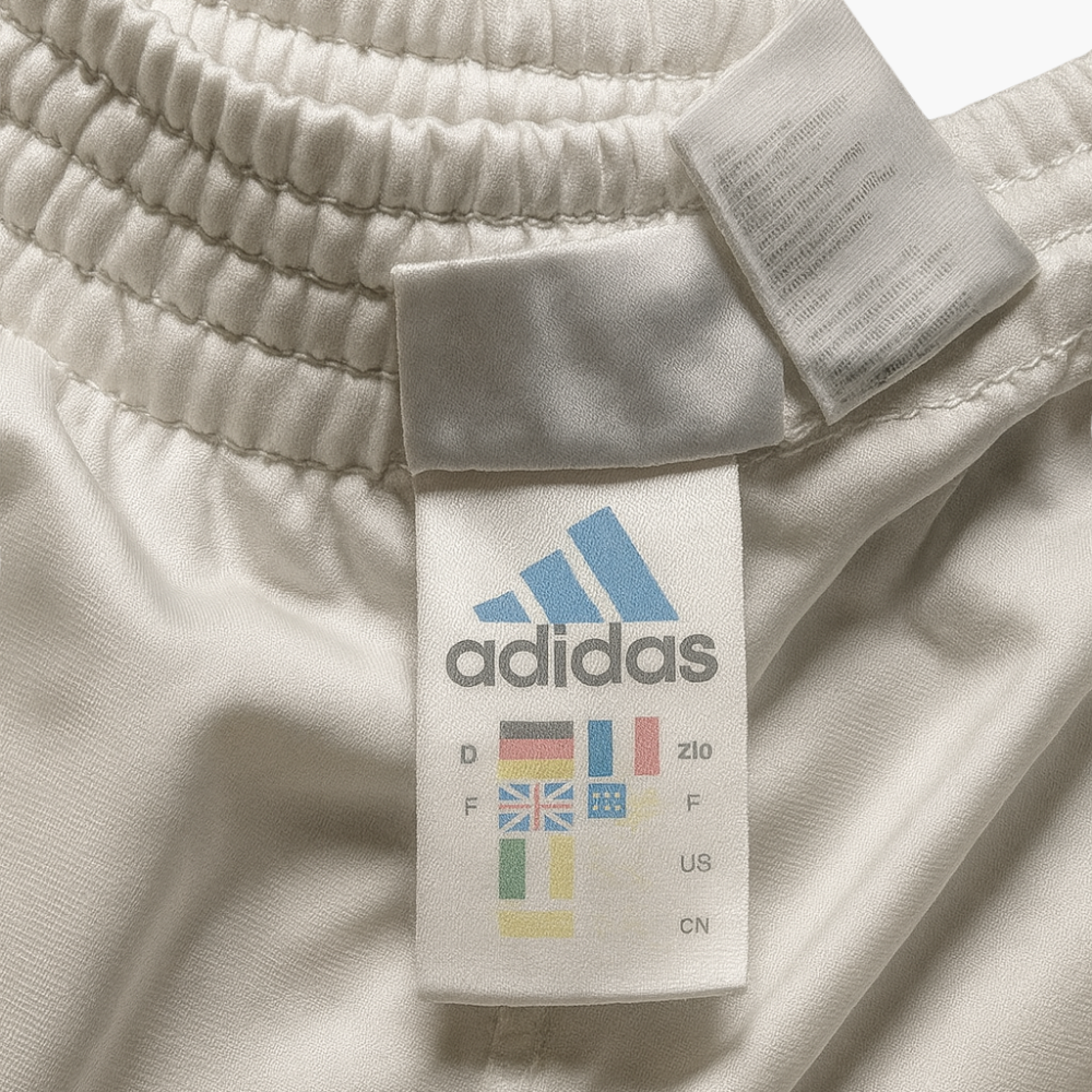 Adidas White/Cream Sweatpants (L)