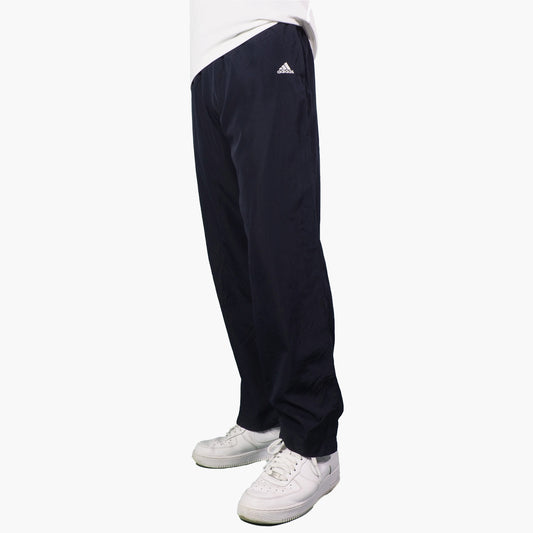 Adidas Nylon Track Pants Gesticktes Logo (S)
