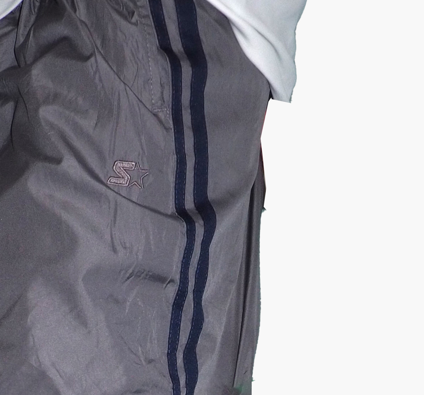 Starter Nylon Track Pants Gesticktes Logo (XL)