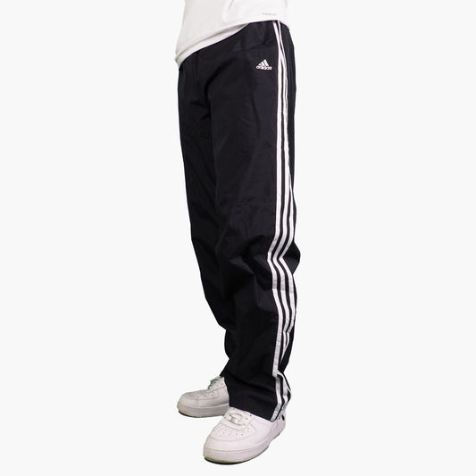 Adidas Nylon Track Pants Gesticktes Logo (M)
