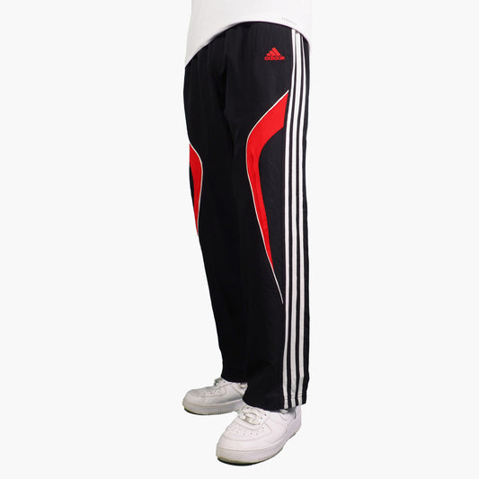 Adidas Nylon Track Pants Gesticktes Logo (S)
