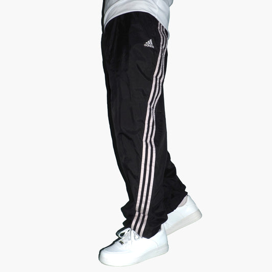Adidas Nylon Track Pants Gesticktes Logo (M) 54