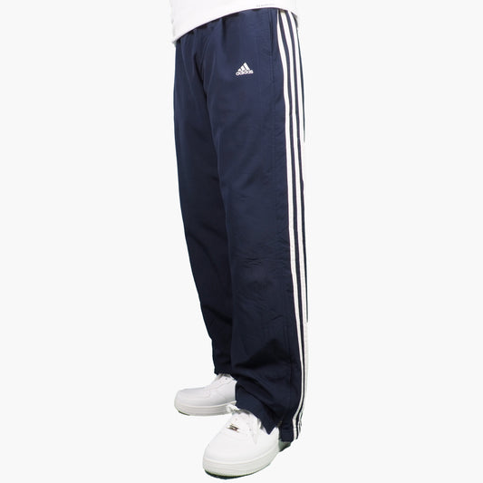 Adidas Nylon Track Pants Gesticktes Logo (M)