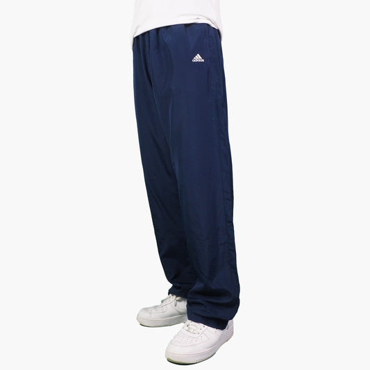 Adidas Nylon Track Pants Gesticktes Logo (S)