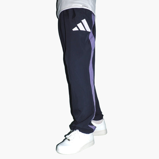 Adidas Nylon Track Pants Gesticktes Logo (XL)