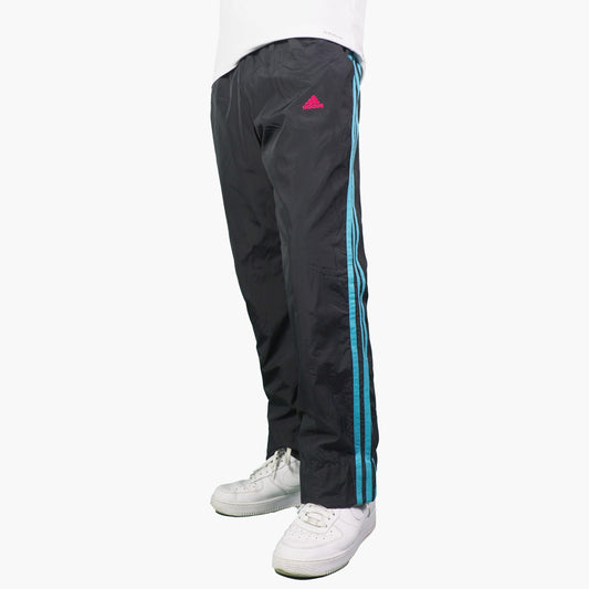 Adidas Nylon Track Pants Gesticktes Logo (S)