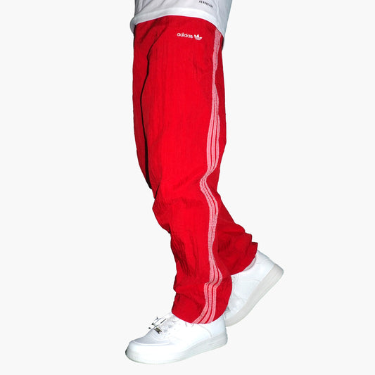 Adidas Nylon Track Pants Gesticktes Logo (XL)