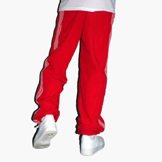 Adidas Nylon Track Pants Gesticktes Logo (XL)