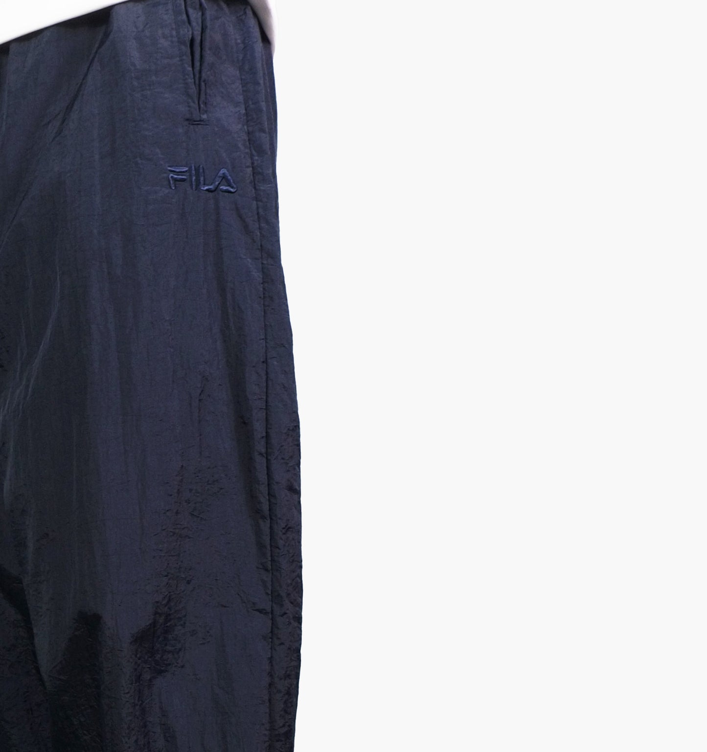 Fila Nylon Track Pants Gesticktes Logo (M)