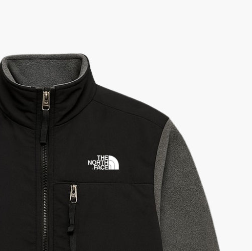 The North Face Vintage Fleece Jacket Grey / Black (M)