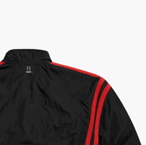 The North Face K-Way Windbreaker Black Red (S)