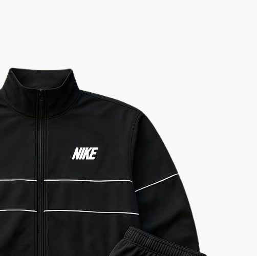Nike Vintage Tracksuit Embroidered Logo Black (XL)