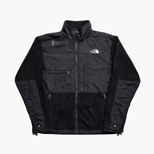 The North Face Black & White Denali Fleece Jacket (M)