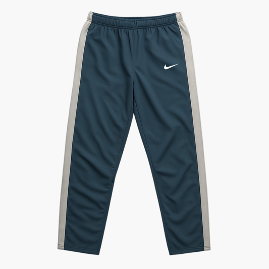 Nike Blue Track Pants Embroidered Logo (M)