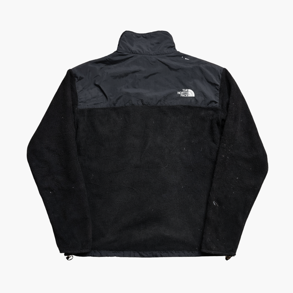The North Face Black & White Denali Fleece Jacket (M)