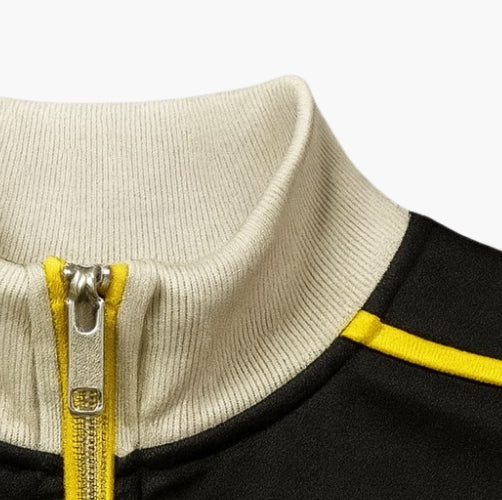 Nike Juventus Vintage Zip Sweatshirt Black Yellow (M)