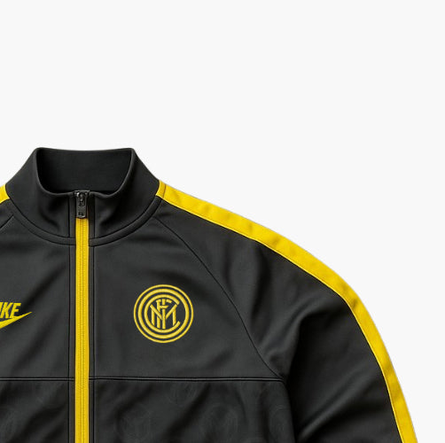 Nike Inter Milan Track Jacket Black Yellow (M)