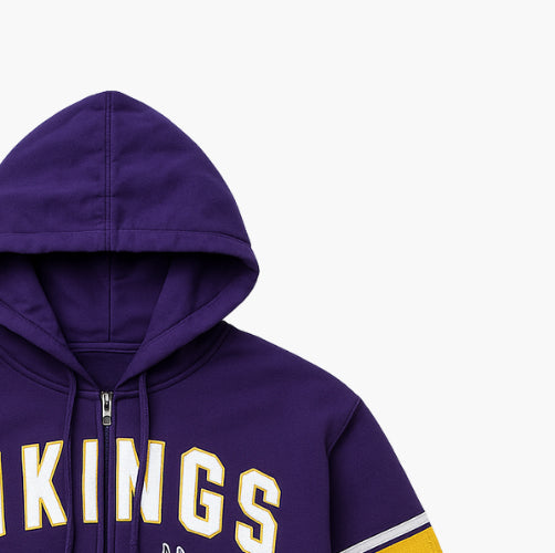 Hands Higs Hoodie with Zip Embroidered Logo (XL)