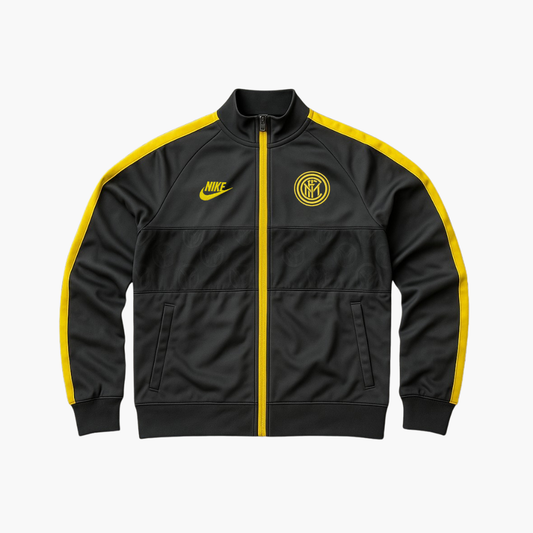 Nike Inter Milan Track Jacket Black Yellow (M)