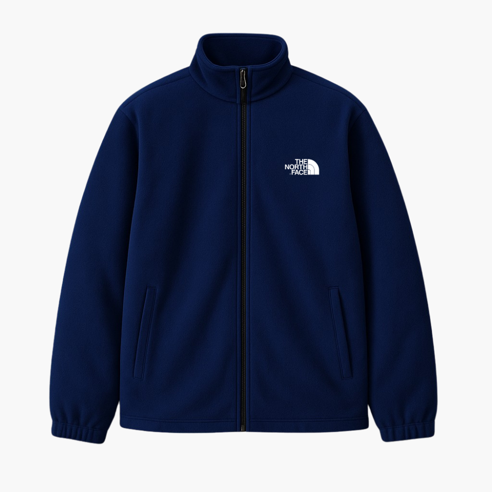 The North Face Vintage Reversible Fleece Jacket Blue (L)