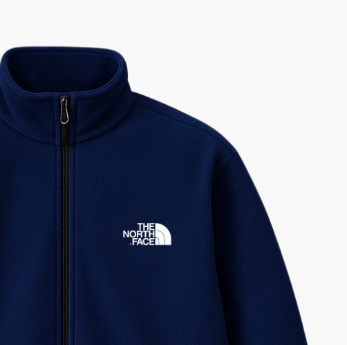 The North Face Vintage Reversible Fleece Jacket Blue (L)