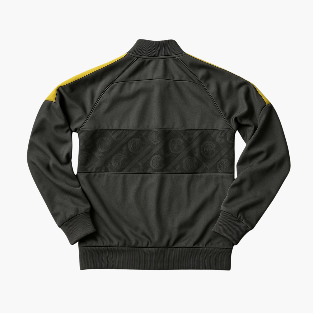 Nike Inter Milan Track Jacket Black Yellow (M)