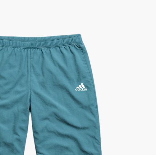 Adidas Nylon Trackpants Embroidered Logo (L)