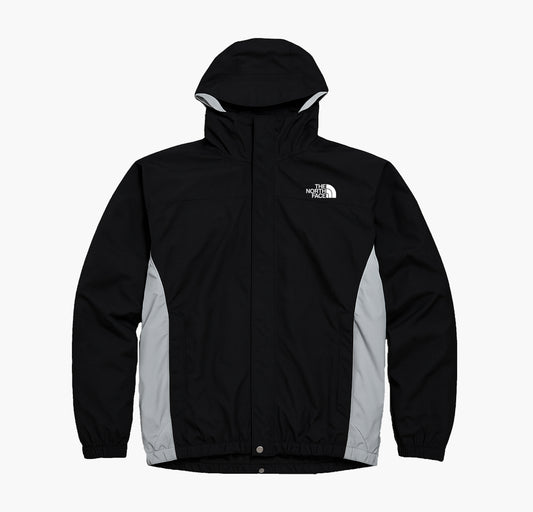 The North Face Vintage Windbreaker Black & White Jacket (M)