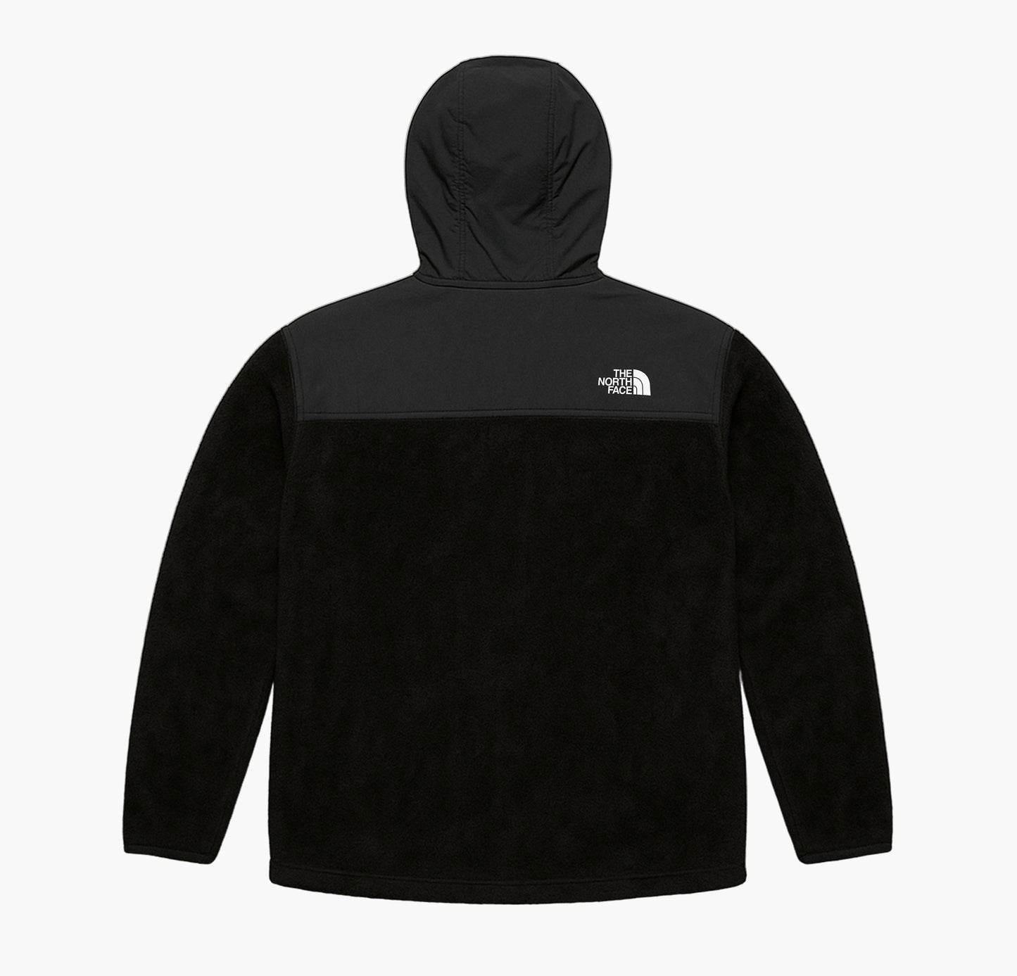 The North Face Vintage Hooded Fleece Jacket Black (M)