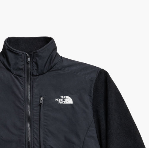 The North Face Black Nylon & Fleece Jacket (M)