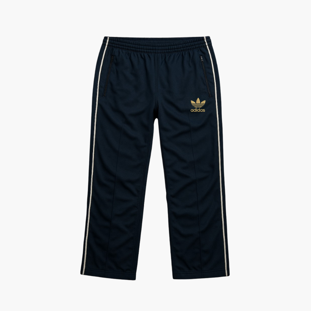 Adidas Navy Blue Track Pants (L)