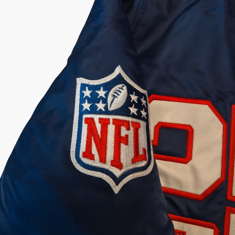 NFL Vintage Jacket New York Giants Embroidered Logo (S)