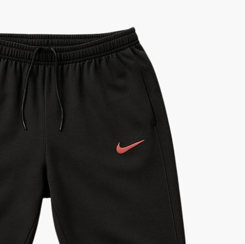 Nike Black Training Pants with Red Logo (S)