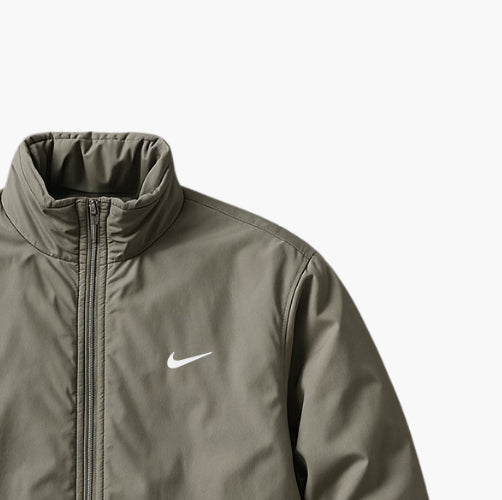 Nike Parka Jacket Grey Padded Hooded (S)