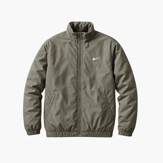Nike Parka Jacket Grey Padded Hooded (S)