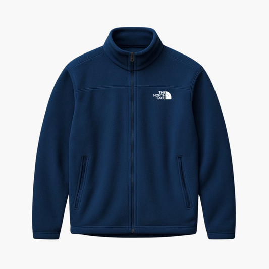 The North Face Vintage Fleece Jacket Navy Blue (L)