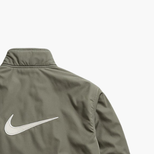 Nike Parka Jacket Grey Padded Hooded (S)