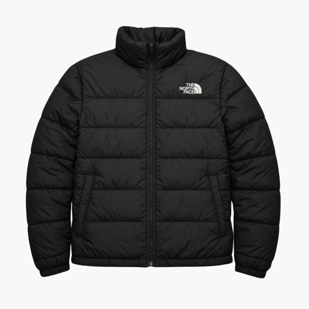 The North Face Vintage Down Jacket Black/Grey (M)