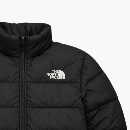 The North Face Vintage Down Jacket Black/Grey (M)