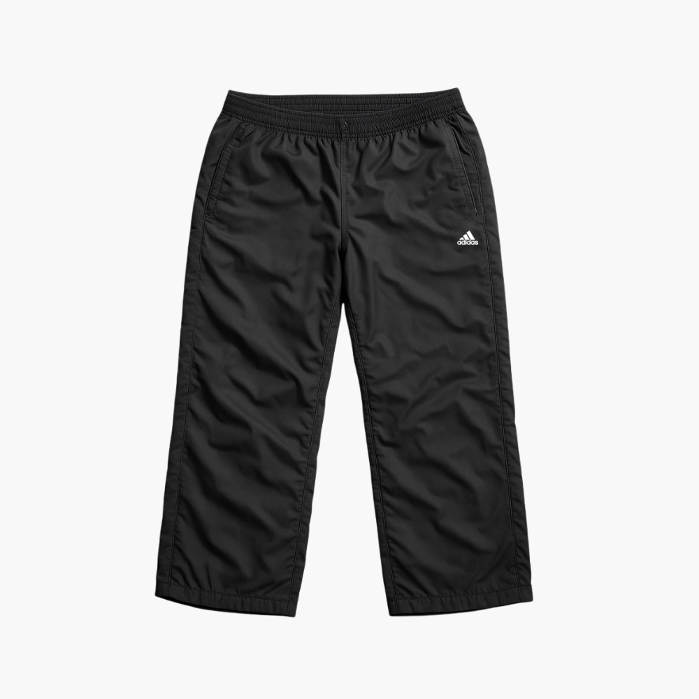 Adidas Black Polyester Jogging Pants (L)