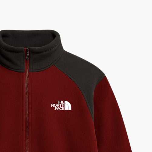 The North Face Vintage Fleece Jacket Burgundy (L)