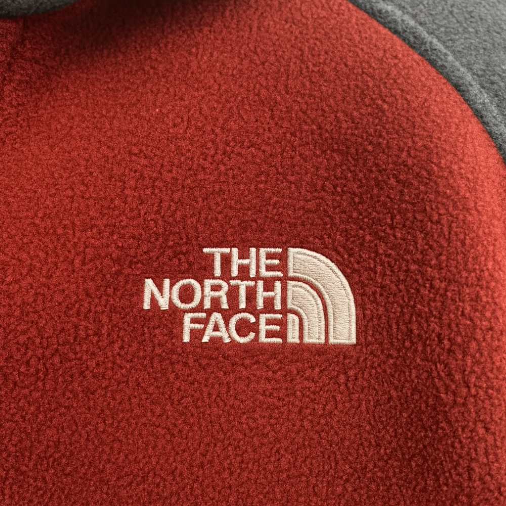 The North Face Vintage Fleece Jacket Burgundy (L)