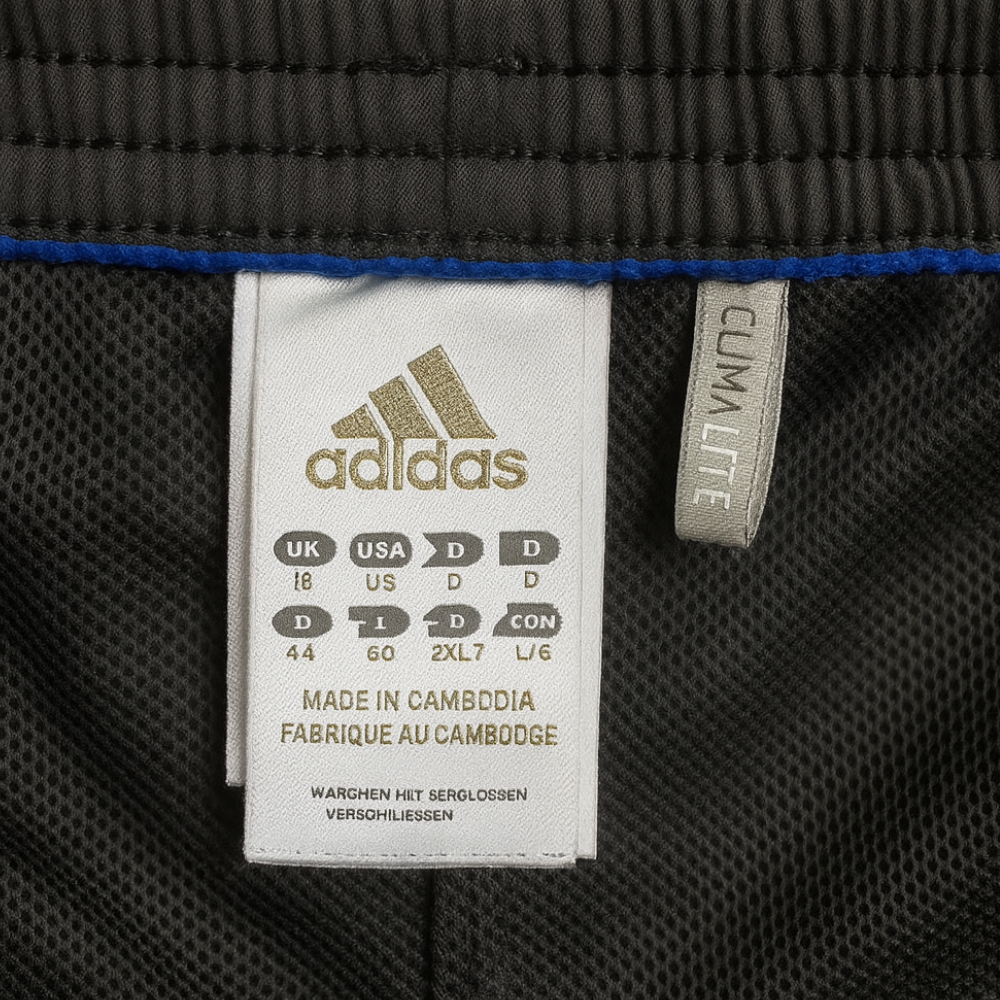 Adidas Black Polyester Jogging Pants (L)