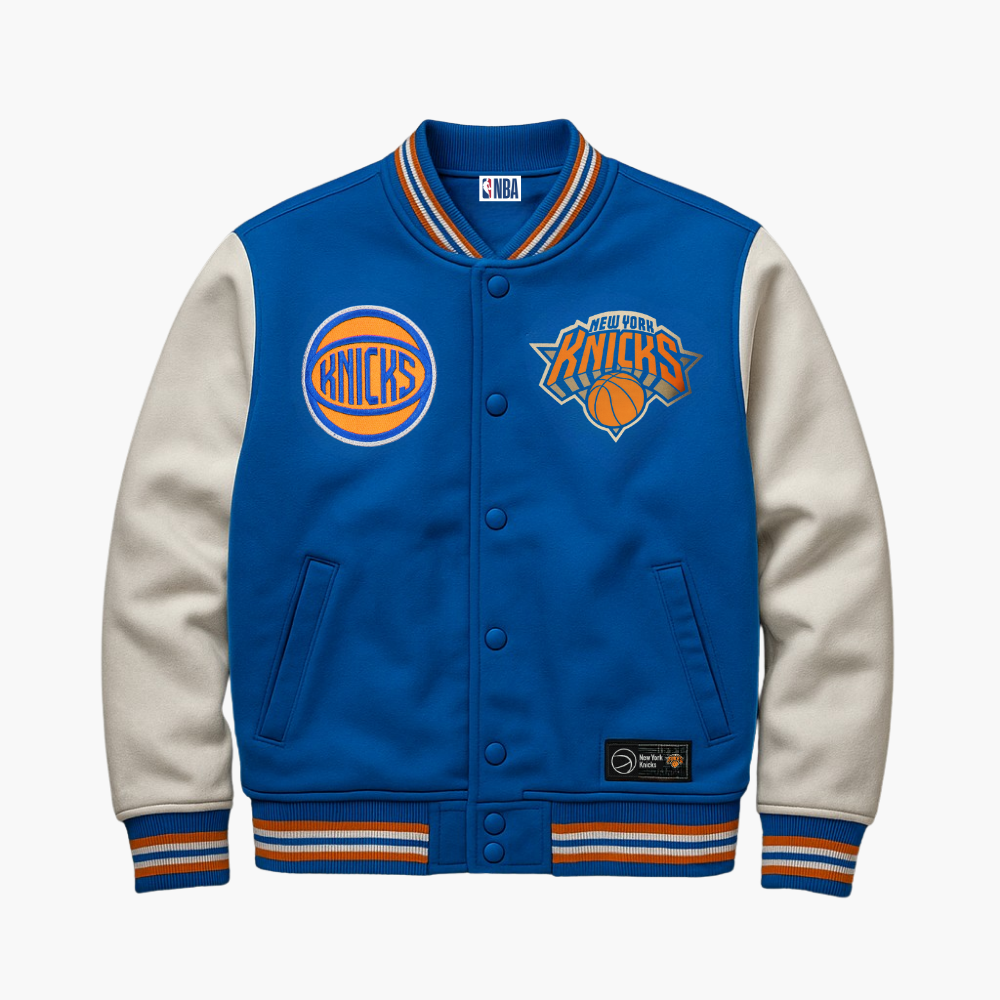 NBA New York Knicks Sweater Vest Embroidered Logo (S)