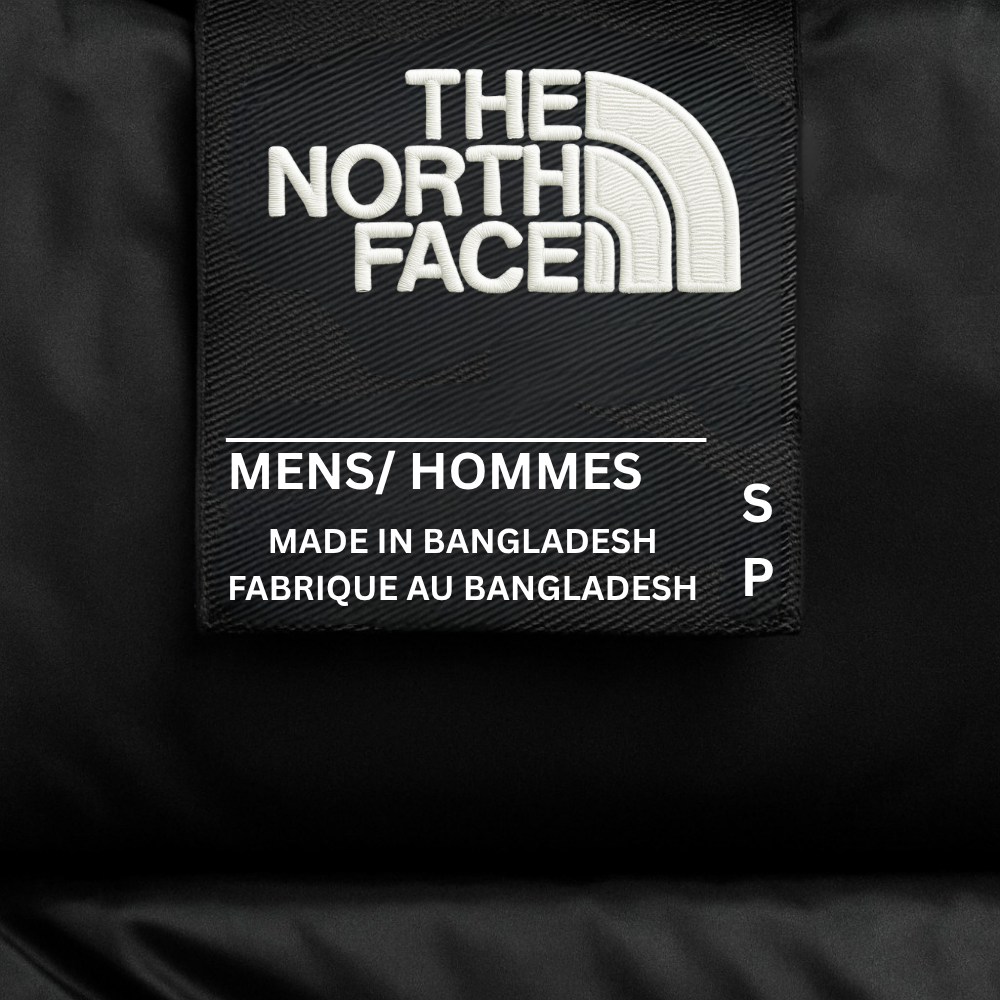 The North Face Vintage Down Jacket Black/Grey (M)