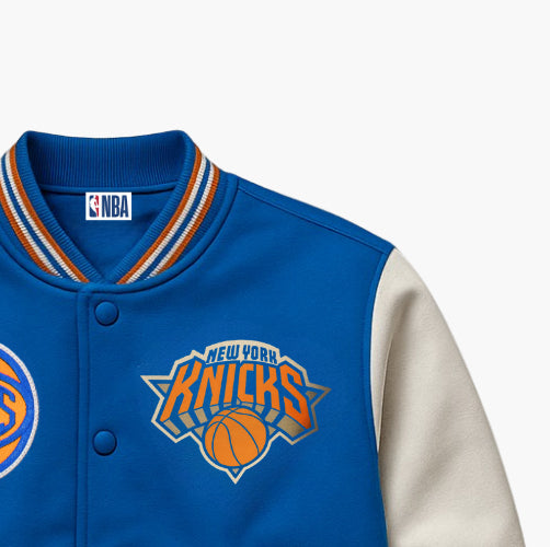 NBA New York Knicks Sweater Vest Embroidered Logo (S)