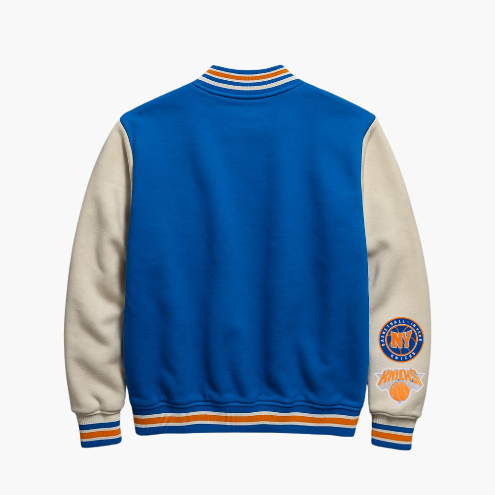 NBA New York Knicks Sweater Vest Embroidered Logo (S)