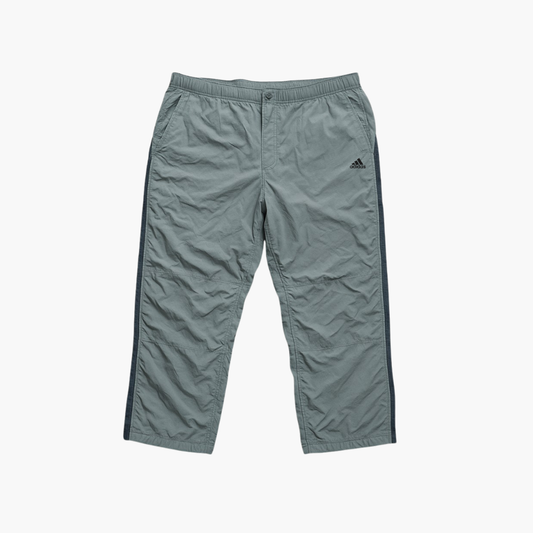 Adidas Grey/Black Wide Fit Jogging Pants (L)