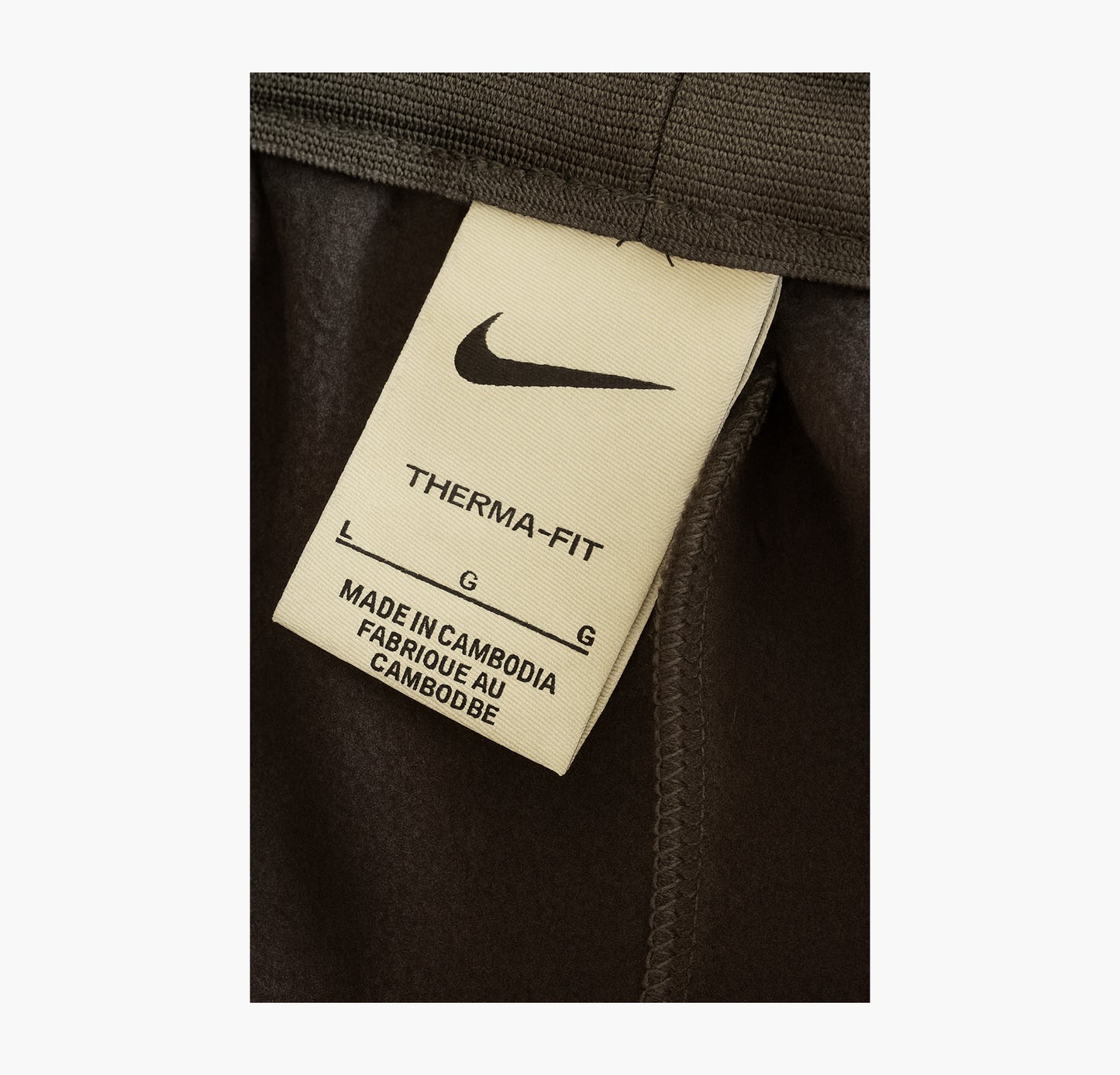 Nike Vintage Jogging Pants Black & White (L)