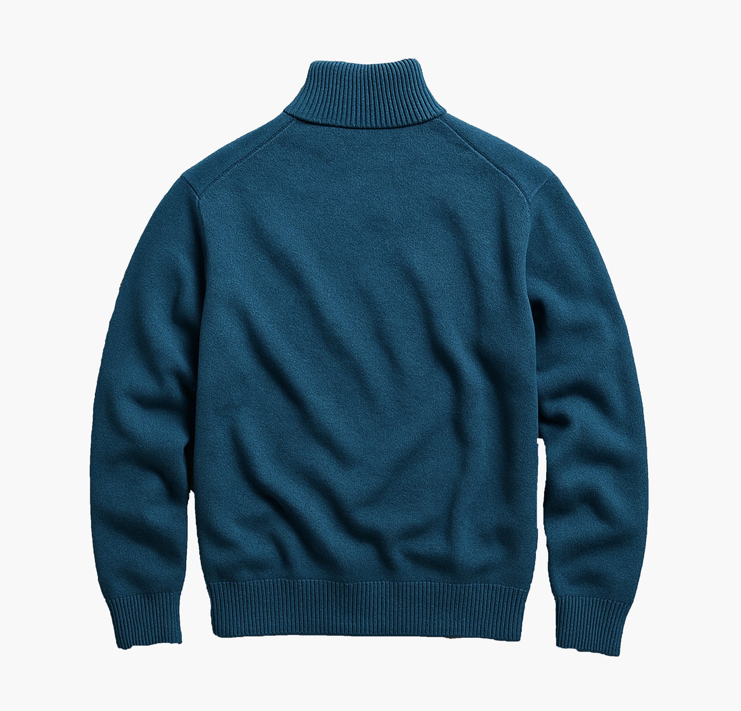 Ralph Lauren Blue & Black Turtleneck Sweater (S)